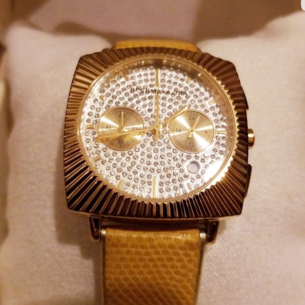 💛BCBG MaxAzria Rhinestone Watch